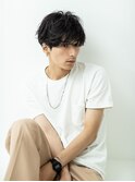 マッシュ束感イケメンモテ髪セミウェット流行ニュアンスパーマ