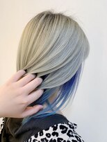 リフレアンドケア ミチ 幸町店(refre&care MICHI)&nbsp;ハイトーンインナーカラー