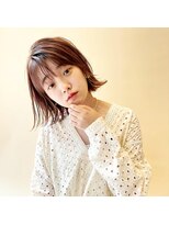 アロン(Allons Ginza)&nbsp;Allons ginza【秋谷一洋】ナチュラルかわいい外ハネボブ♪
