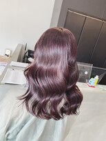 チェレ ロッソ 金剛店(Chere rosso)&nbsp;艶髪ヨシンモリ×ワインレッド×艶カラー