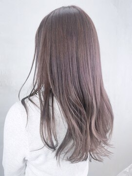 アイティーバイアルバム 藤沢店(IT by ALBUM) シフォンベージュ_カーキグレージュフェザーバング_ba335771