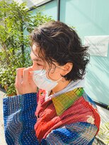 ルーカス(LUCAS)&nbsp;King Gnu常田風ミディアムパーマ