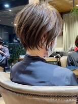 アヴァロン(AVALON) 絶壁解消/ひし形/前下がり/大人ショートボブ/30代/40代★猪狩★