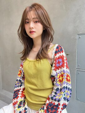 シエナ 渋谷(Siena) Siena20代30代 エアリーミディ×アッシュグレージュ 渋谷