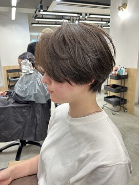 サンドエス 銀座(sand S) ハンサムショート 大人可愛い20代30代40代似合わせカット