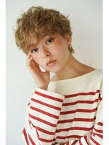 シェル 立川(shell)&nbsp;くびレイヤーエモージュグレージュカラーくびれショート【立川】