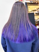 アルファ インタラクティブ エム フラワー(ALUFA interactive.M Flower)&nbsp;20代30代40代大人可愛いインナーカラーショコラアッシュネイビー