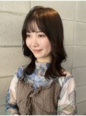 フワッと大人可愛いクビれレイヤーミディアム