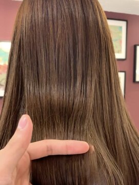 ニノット 武蔵小杉(○nino.) #イメチェンヘアスタイル#似合わせカット#レッドブラウン