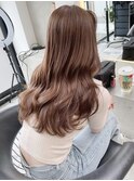 イメチェン外ハネボブ美髪ワイドバング顔周りレイヤーカット