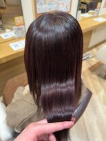 ラファンス 栗林店(LaFENCE) 髪質改善ストレート/艶髪ブラウンカラー