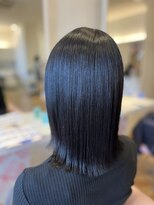 ラプトヘア リタ(Rapt. Hair Rita)&nbsp;切りっぱなしボブ／髪質改善トリートメント/30代/40代/50代