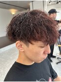 波巻きスパイラルパーマツイストパーマメンズマッシュパーマ