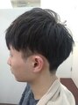 ユウスミ&nbsp;ツーブロックスタイル