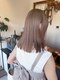 ウナカサ 箕面(unacasa)の写真/最旬トレンドをいち早く取り入れる本格技術◇絶妙な色味『+α』で"大人の"デザインカラーを創ってくれる♪