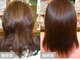 美容室 ワークス ヘアーの写真/【西尾市】くせ毛でお悩みのお客様多数ご来店◎自然な仕上がりが高評価♪縮毛矯正はお任せ下さい☆