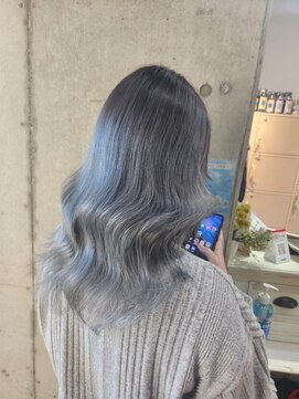 ミラージュ 船橋(Miraju) シルバーアッシュ/カット[船橋/プルエクステ/ダブルカラー]