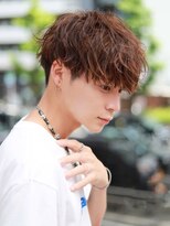メンズフィール 南森町(MENS FEEL) ●スペインカール/スパイキーショート/ブルーブラック/南森町