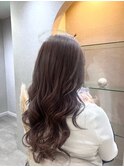 メルティカラー/フェミニンロング/似合わせカット/着物ヘア