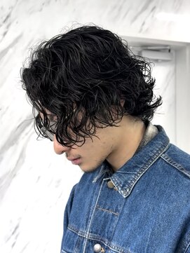 メンズヘアセンス 渋谷(MEN'S HAIR SENSE) グランジパーマ/ミディアムパーマ/スパイラルパーマ/渋谷