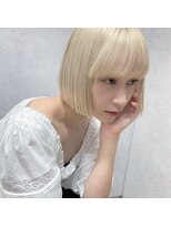 アオトーキョー 二子玉川(ao.tokyo)&nbsp;ホワイトベージュボブ/20代30代40代50代