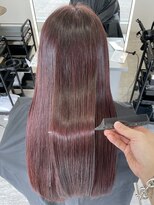 レノ 直江店(RENO)&nbsp;髪質改善カラー／チェリーレッド