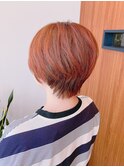 クセ毛ショート