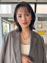 ノラジャーニー(NORA Journey)&nbsp;【阿形】ほんのりレイヤーカットの外ハネロブミディアム