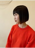 切りっぱなしボブ