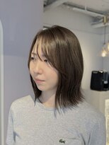 アイノアテネット(AInoa TENET) ナチュラルベージュ/赤み消し/伸ばしかけボブ