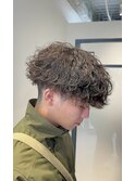 波巻きスパイラル/メンズカット/メンズ/メンズサロン/波巻き