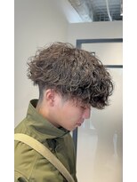 ステラ(STELLA)&nbsp;波巻きスパイラル/メンズカット/メンズ/メンズサロン/波巻き