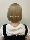 20代30代40代◎大人ふんわりミディクリームベージュ