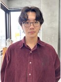 20代30代40代　メンズウルフ/メンズパーマ/常田大希風