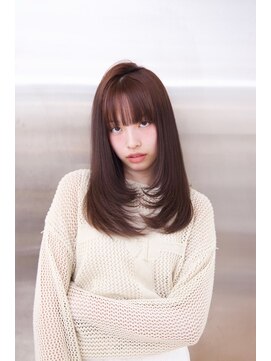 ルーシー 川越(LUCEY) 韓国ヘア/海外風レイヤー/レイヤーカット/ミディアム/髪質改善