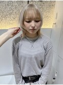 ☆隠れおしゃれ!ホワイト×インナーオレンジブラウン