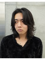 レタッチバイフィフス(RETOUCH by fifth)&nbsp;原宿フェザーパーマシャドウパーマメンズパーマメンズカット　　