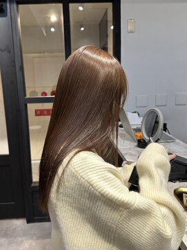 ユエ(YUE) 失敗しない縮毛矯正/－5歳の美髪へ/ワンレン