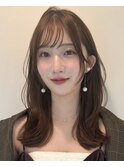 透明感カラー/レイヤーカット/小顔カット/ダブルカラー