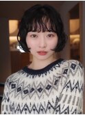 ミニボブ顔まわりレイヤー