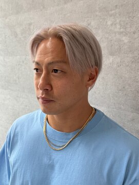 ルイス(L'wis) ホワイトカラー.シルバーカラー.メンズハイトーン