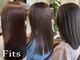 フィッツ(Fits)の写真/縮毛矯正でツヤ髪へ◎髪質改善でまとまる髪に！髪質改善酸性ストレートがお悩みを解決♪
