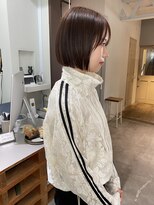 アルク(alku) ボブ ブラウンカラー コンパクトボブ