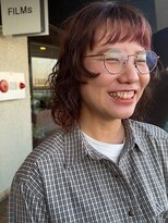 フィルム(FiLMs)&nbsp;ミディアムレイヤー/デザインパーマ/顔まわりカット