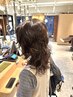 大人の似合わせパーマ+髪質ケアトリートメント+カット♪¥16,500~