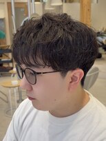 ハニー 町田(HONEY)&nbsp;ニュアンスパーマ ラウンドマッシュ