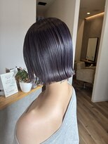 アフィネ ヘアライフデザイン(Affiner HAIR LIFE DESIGN)&nbsp;艶感たっぷり^^切りっぱなしボブ♪