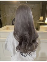 ラヴィ(Lavie)&nbsp;ハイライトカラーミルクティーベージュケアブリーチダブルカラー
