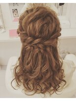 セットサロン フルール(Fleur)&nbsp;やわらか編み込みハーフアップ