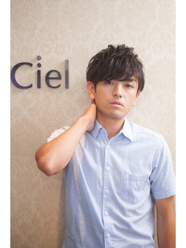シエル(Ciel) men's パーマ　ショートスタイル
